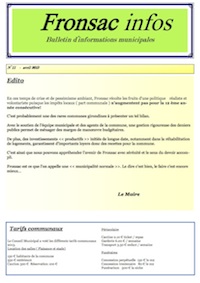 Bulletin municipal n°11