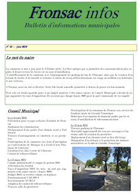 Bulletin municipal n°21