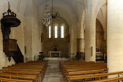 intérieur Eglise de Fronsac